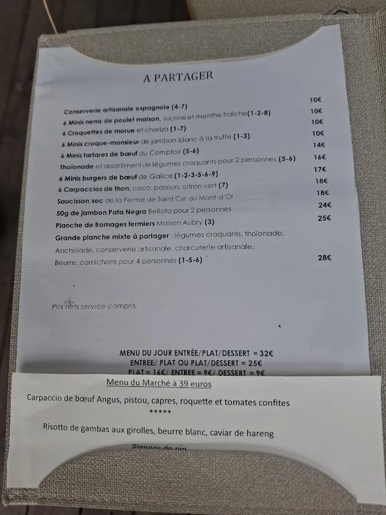 Menu_Le Comptoir de St Cyr_Saint-Cyr-au-Mont-d'Or_image_2