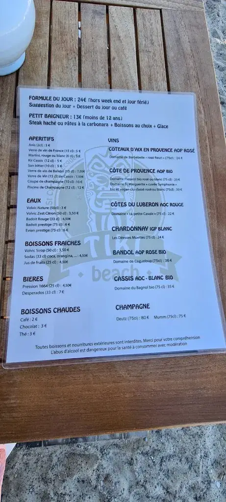 Menu_Tiki Beach_Saint-Cyr-sur-Mer_image_4