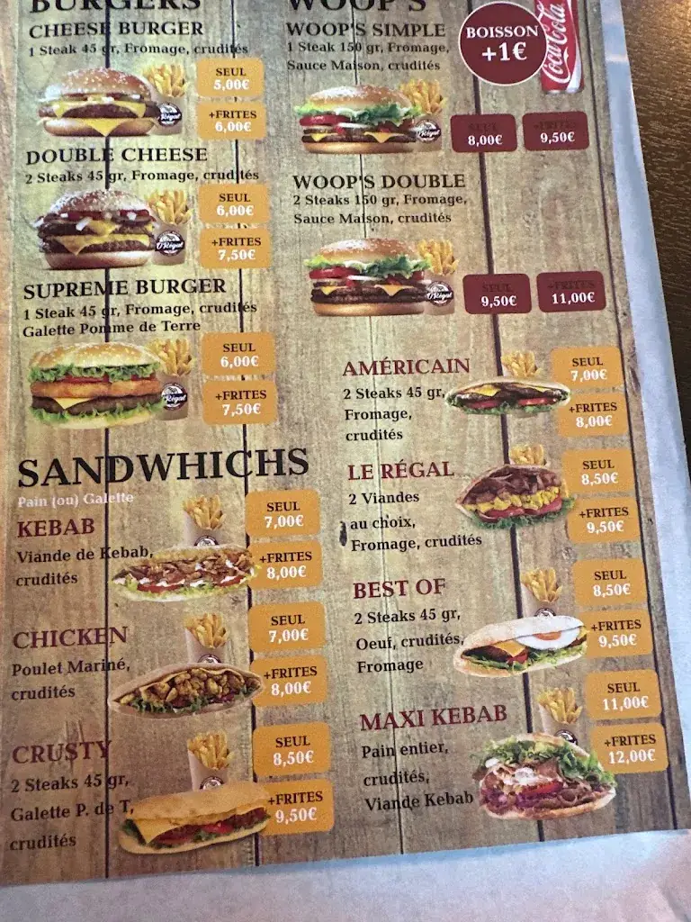 Menu_O’Regal_Aulnat_immagine_2