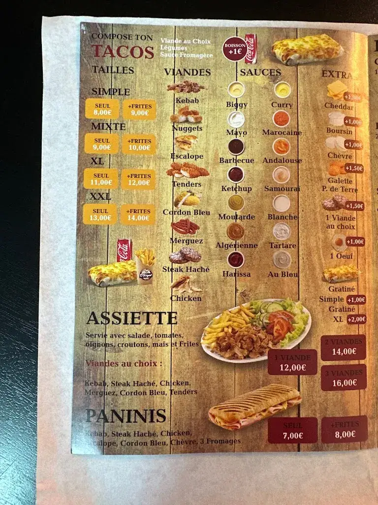 Menu_O’Regal_Aulnat_immagine_4