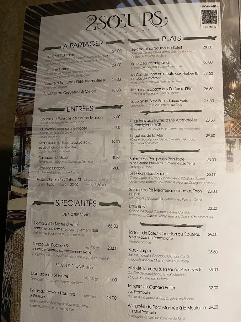 Menu_LES 2 SOEURS_Saint-Cyr-sur-Mer_immagine_2
