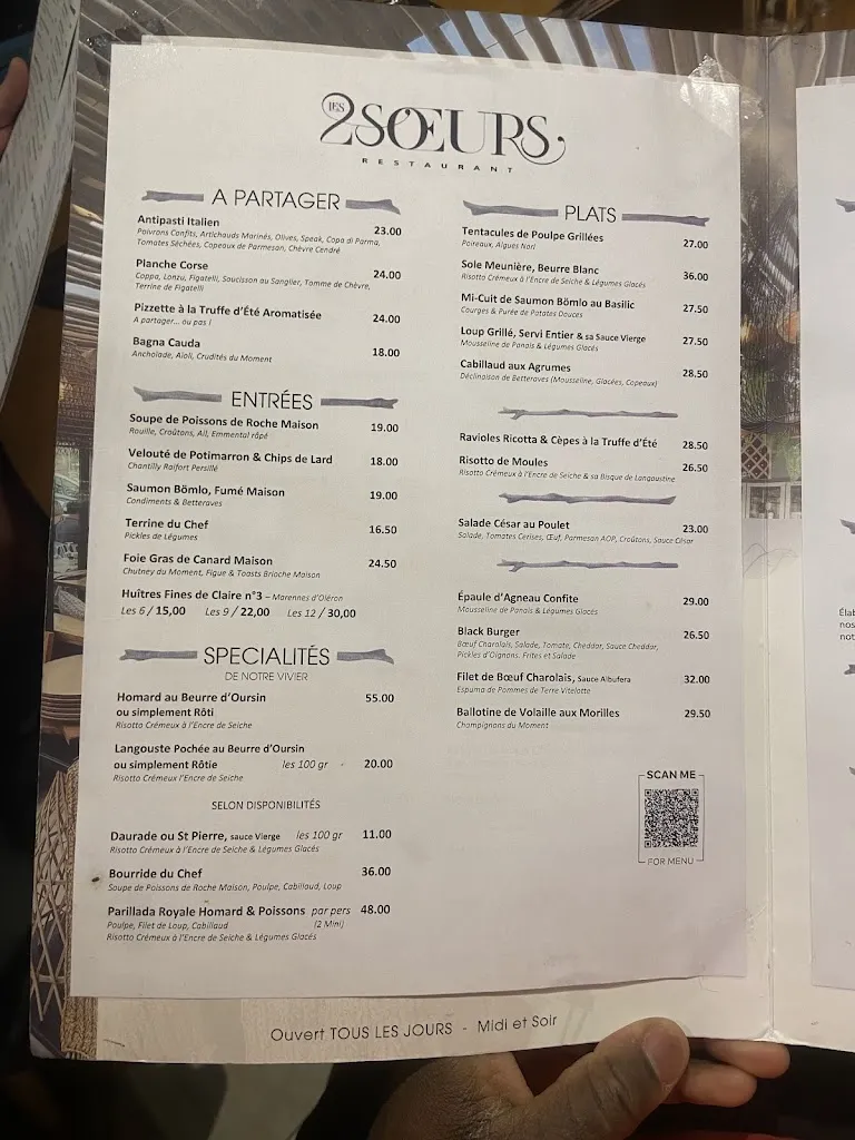 Menu_LES 2 SOEURS_Saint-Cyr-sur-Mer_immagine_3