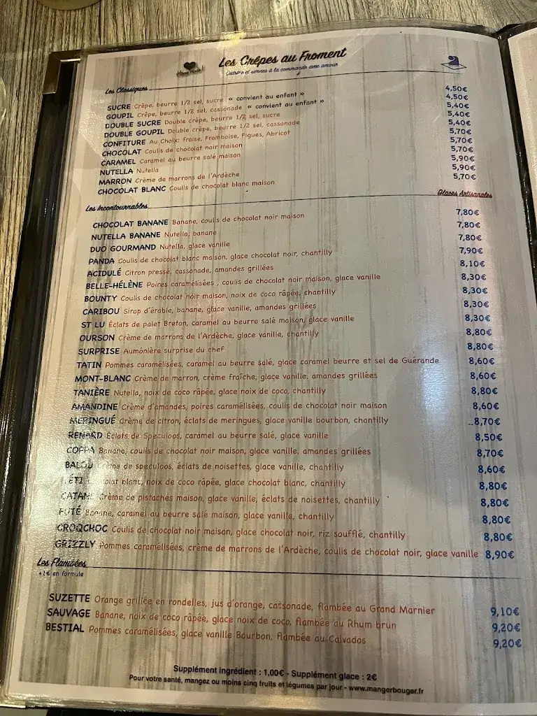 Menu_La Tanière_Saint-Cyr-l'École_image_1