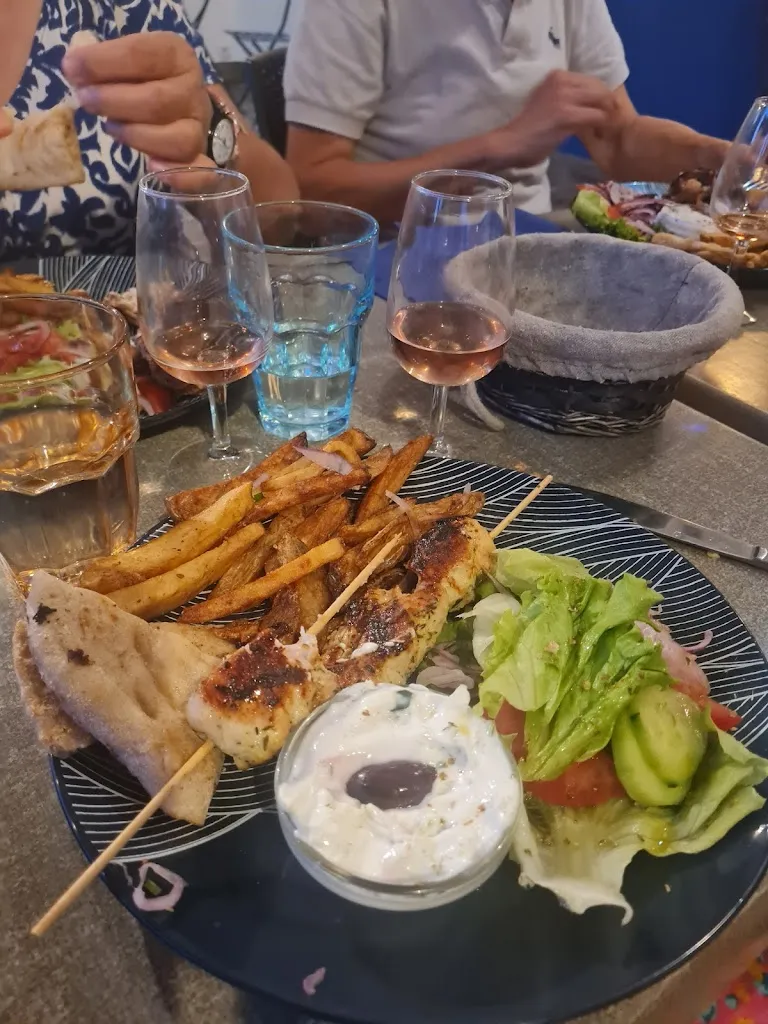 rose MAZIER_MERIDIO Cuisine grecque_Saint-Cyr-sur-Mer_review