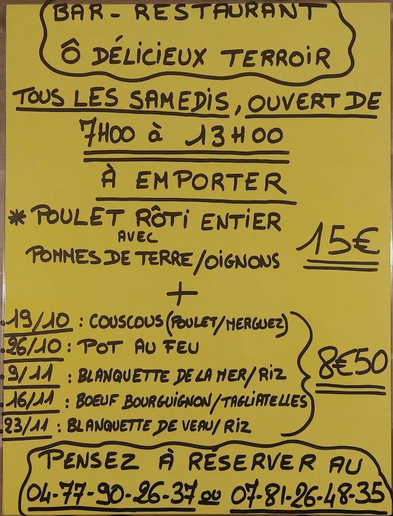 Menu_Ô Délicieux Terroir_Saint-Genest-Lerpt_immagine_2