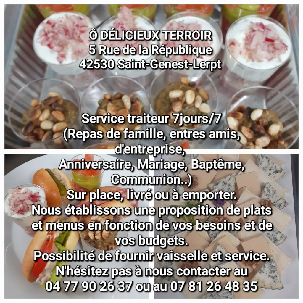 Menu_Ô Délicieux Terroir_Saint-Genest-Lerpt_immagine_4