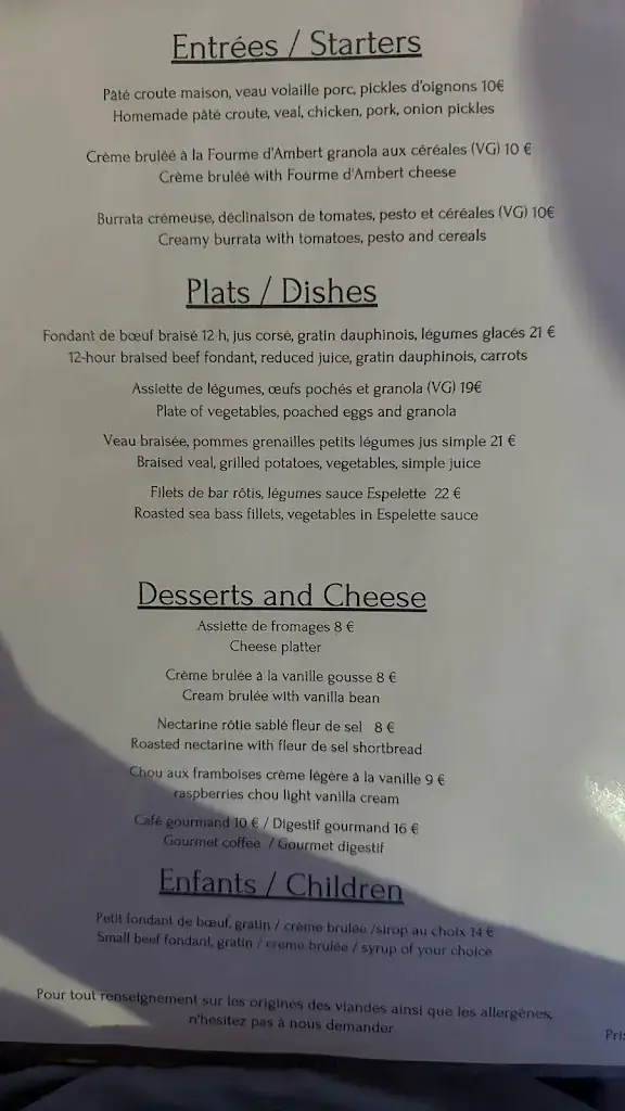 Menu_L'instantané_Clermont-Ferrand_image_1