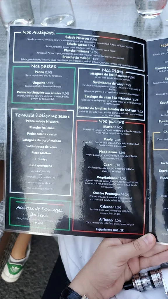 Menu_Restaurant Chez Greco_Saint-Flour_image_3