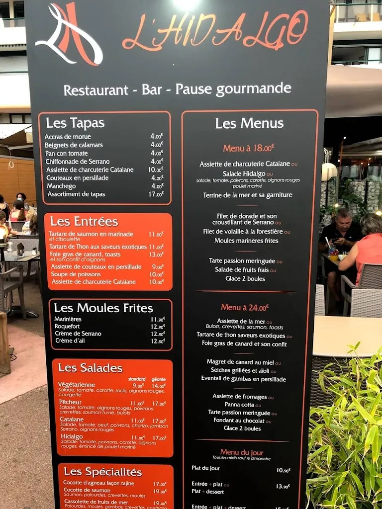 Menu_L'Hidalgo_Saint-Cyprien_image_4