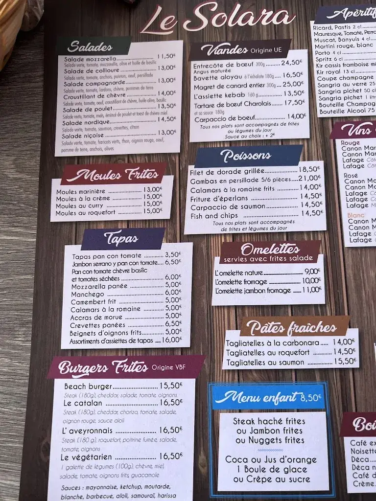 Menu_Le Solara_Saint-Cyprien_image_4