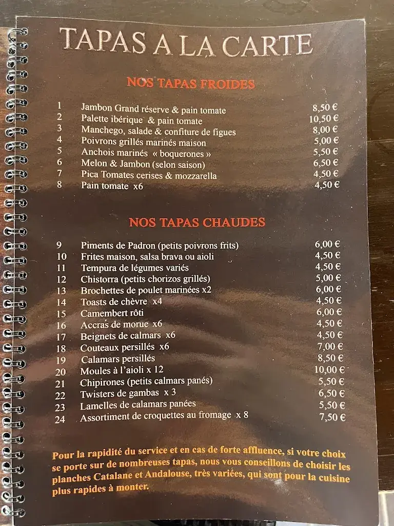 Menu_L'Ane Rouge_Saint-Cyprien_image_3