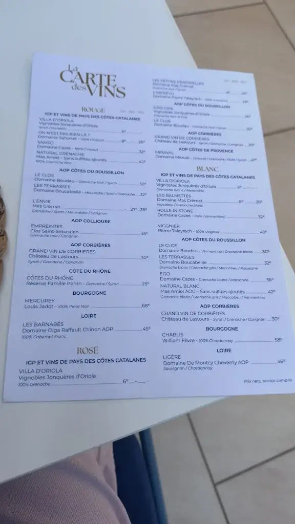 Menu_Les Ganivelles_Saint-Cyprien_image_1