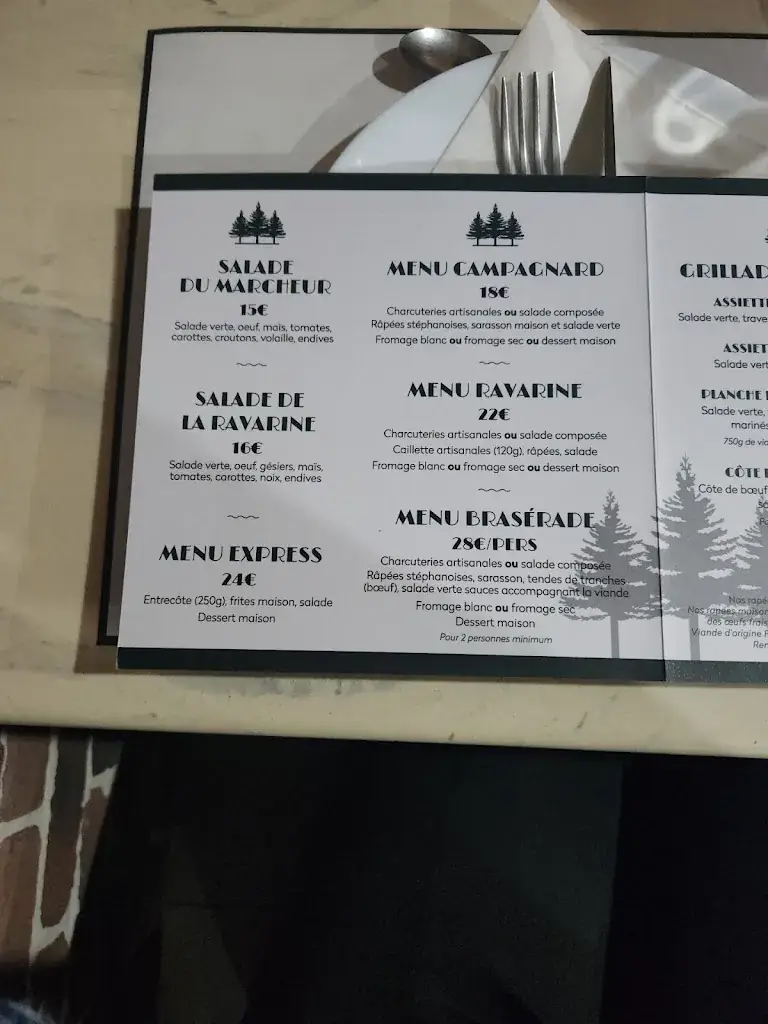 Menu_restaurant-café a la ravarine_Saint-Genest-Malifaux_image_1