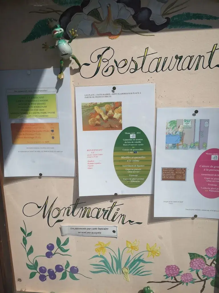 Menu_Montmartin Restaurant_Saint-Genest-Malifaux_image_1