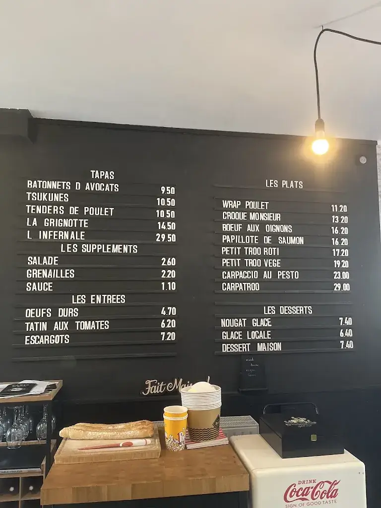 Menu_L'Honorable Cachette_Saint-Georges-sur-Cher_immagine_1