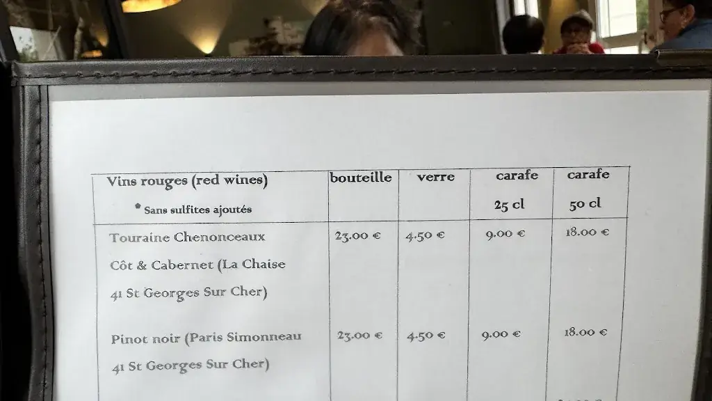 Menu_Restaurant Fleur de sel_Saint-Georges-sur-Cher_image_2