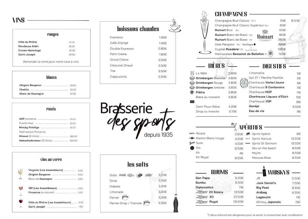 Menü_Café des Sports_Saint-Genix-les-Villages_Bild_1