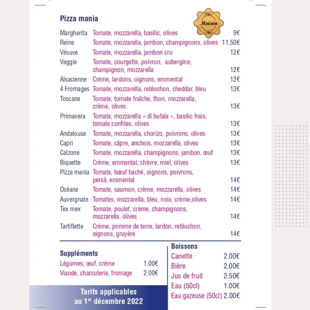 Menu_Pizza Mania_Saint-Germain-Laprade_image_1