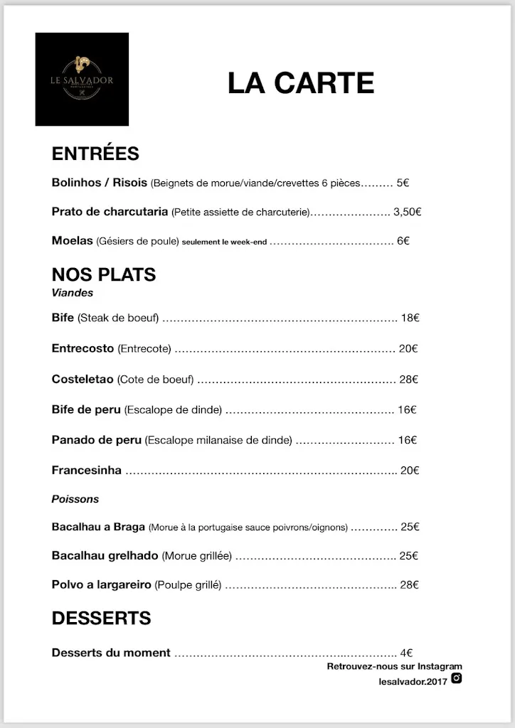 Menu_Le Salvador_Saint-Fons_immagine_1