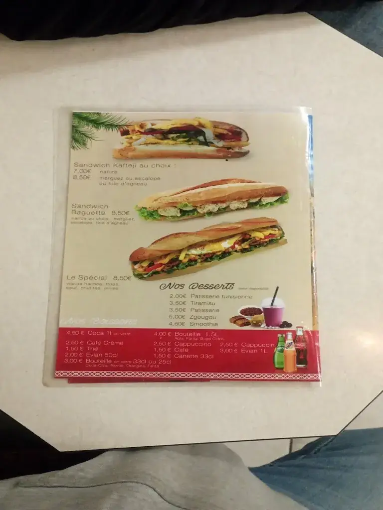 Menu_Restaurant La Palme_Saint-Fons_image_2