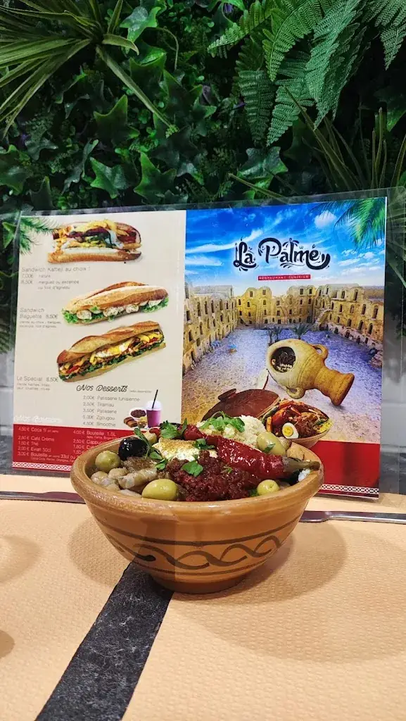 Menu_Restaurant La Palme_Saint-Fons_image_4