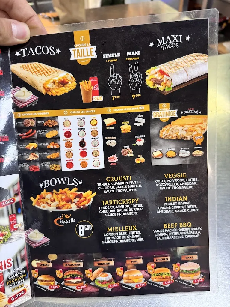 Menu_La Citadelle._Saint-Fons_image_2