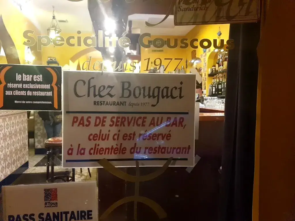 Chez Bougaci restaurant in Saint-Fons