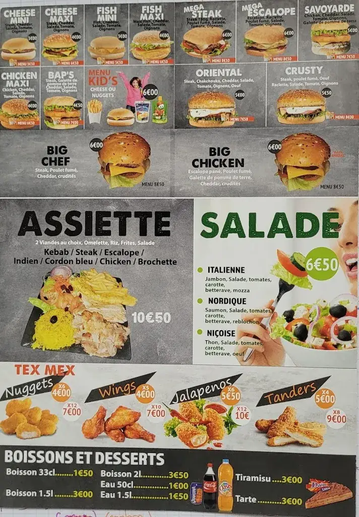 Menu_L'Express Saint-Fons_Saint-Fons_image_1