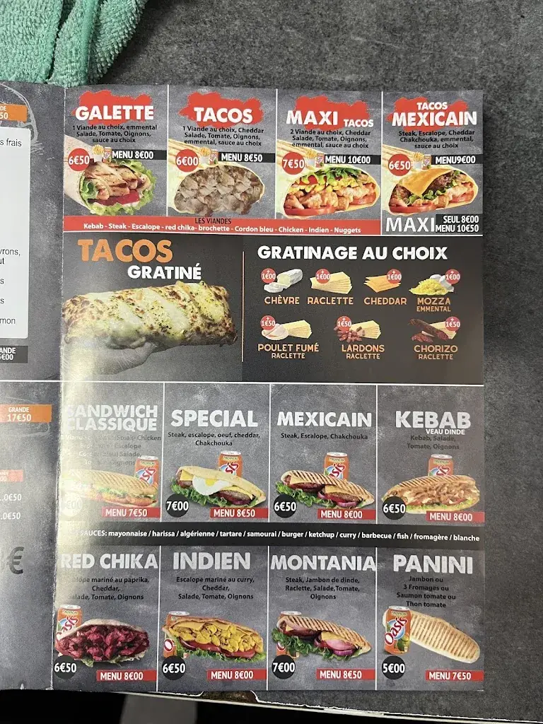 Menu_L'Express Saint-Fons_Saint-Fons_image_3