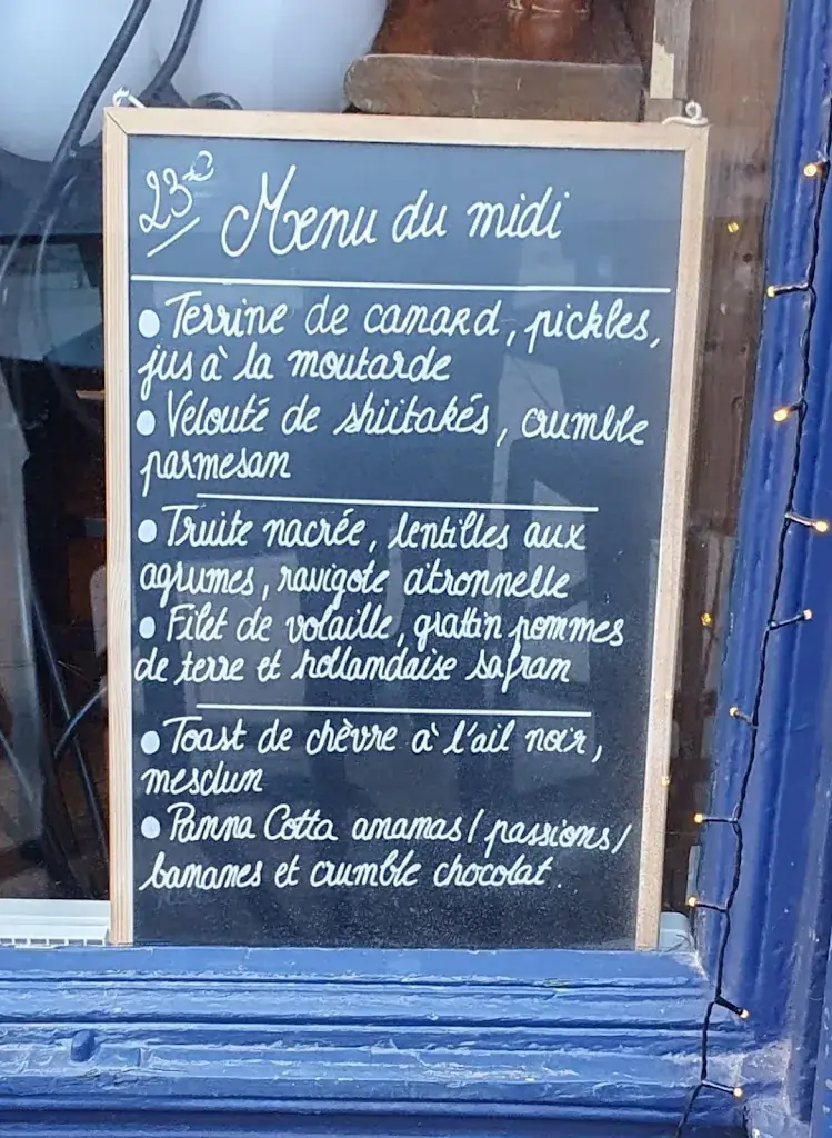 Menu_Le Chardonnay_Clermont-Ferrand_image_1