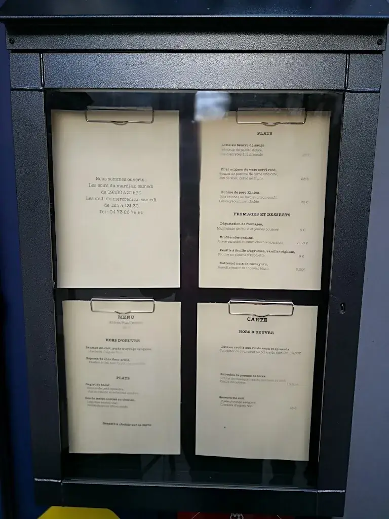 Menu_Le Chardonnay_Clermont-Ferrand_image_4