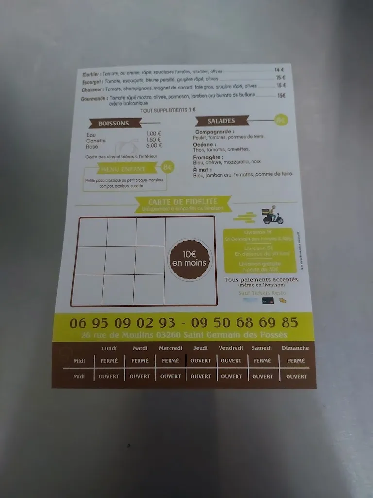 Menu_CHEZ SOPHIE_Saint-Germain-des-Fossés_image_2