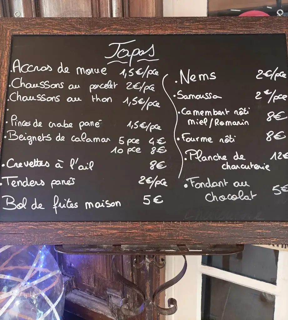 Menu_BISTROT SAINTE CATHERINE_Saint-Galmier_image_1