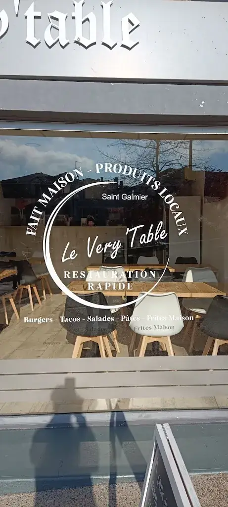 Le Very'Table restaurant in Saint-Galmier