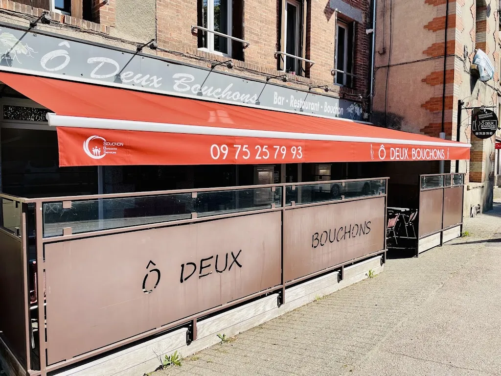 O Deux Bouchons restaurant in Saint-Galmier