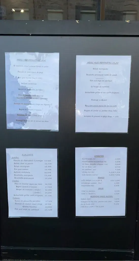 Menu_restaurant la frontiere_Aurec-sur-Loire_image_2