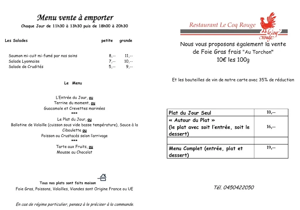Menu_Le Coq Rouge_Saint-Genis-Pouilly_image_3