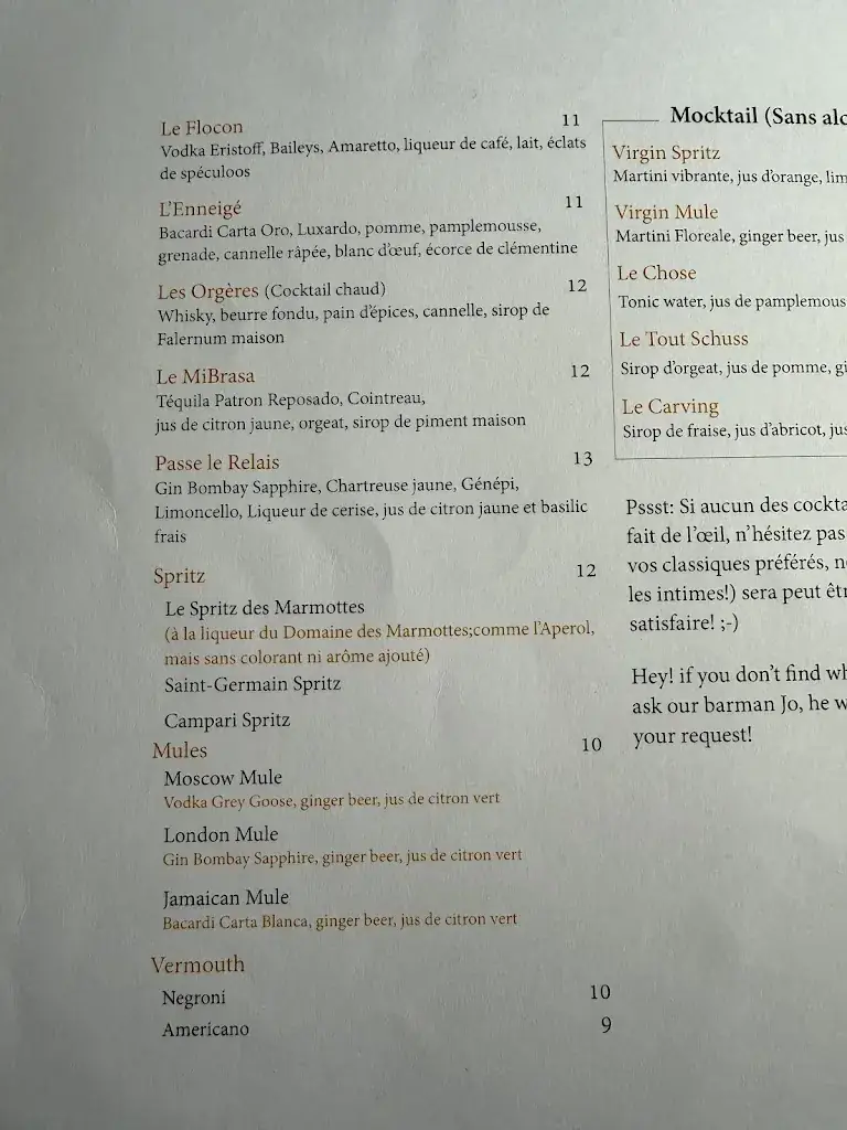 Menu_Le Relais Des Communailles_Saint-Gervais-les-Bains_image_1