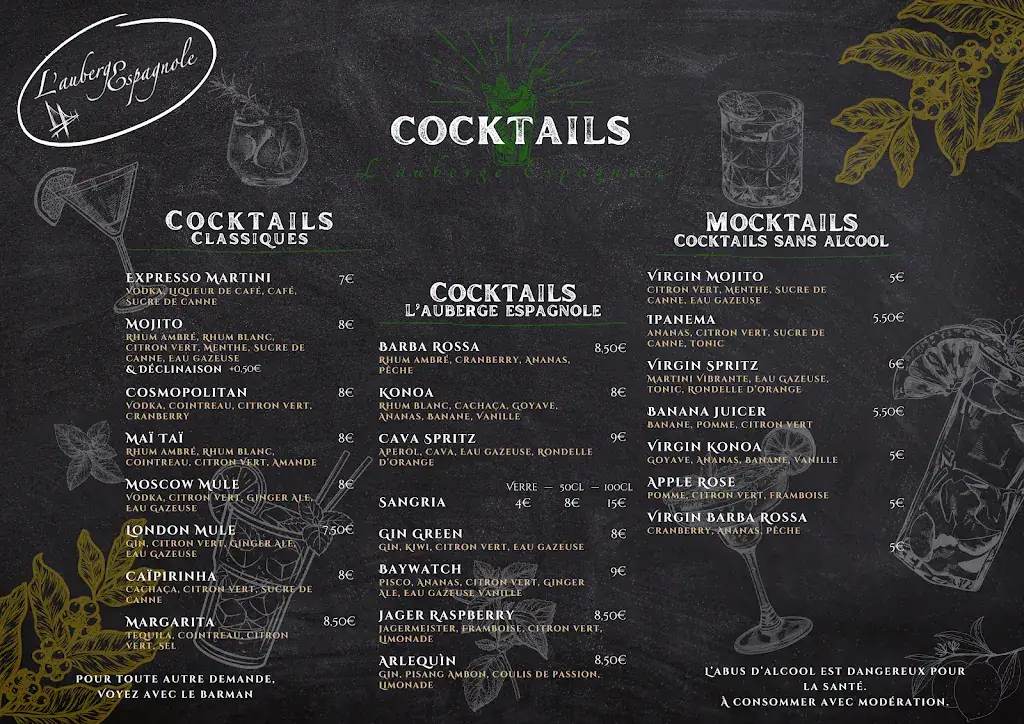 Menu_L'auberge Espagnole_Saint-Lattier_image_1