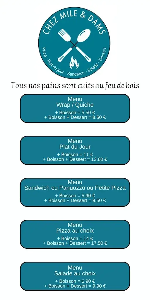 Menu_Chez Mile et Dams_L'Arbresle_image_2