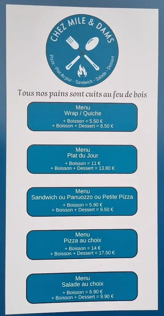 Menu_Chez Mile et Dams_L'Arbresle_image_4
