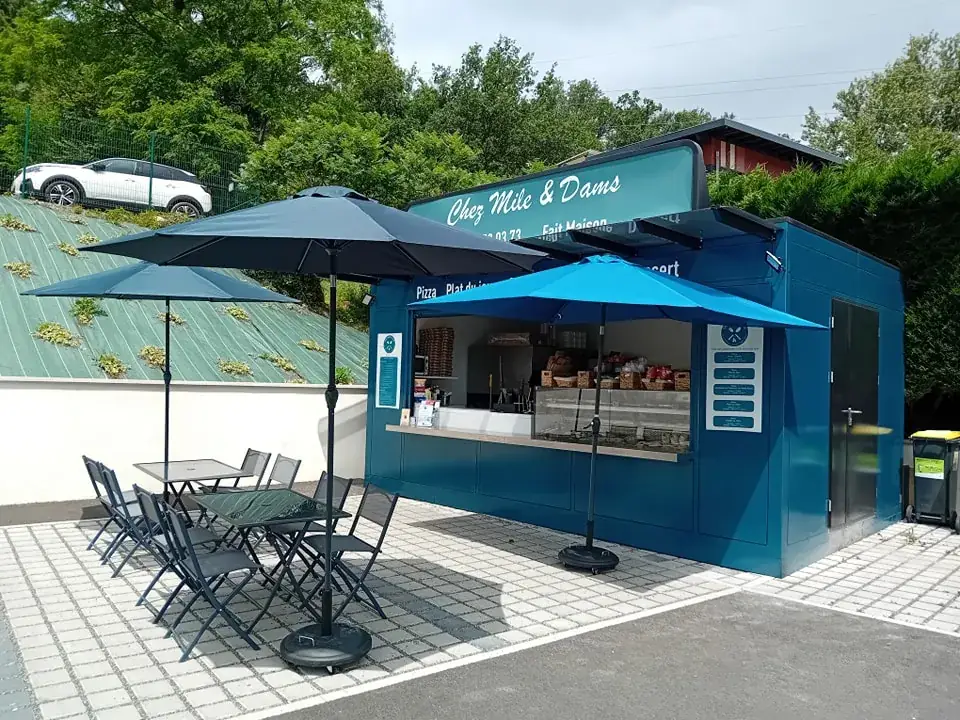 Chez Mile et Dams restaurant in L'Arbresle
