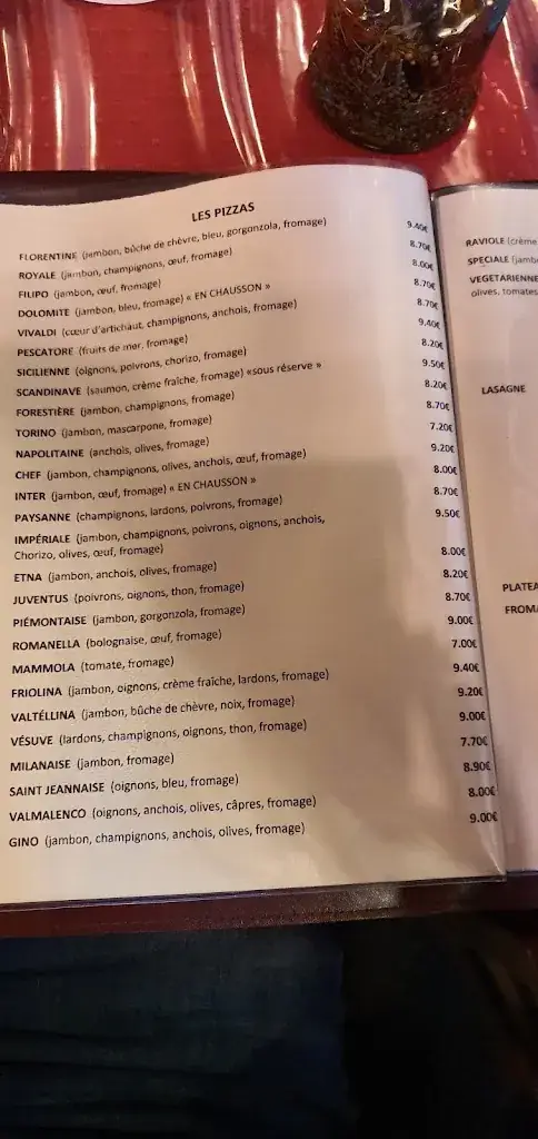 Menu_Gino's Pizzeria_Saint-Jean-de-Bournay_image_2