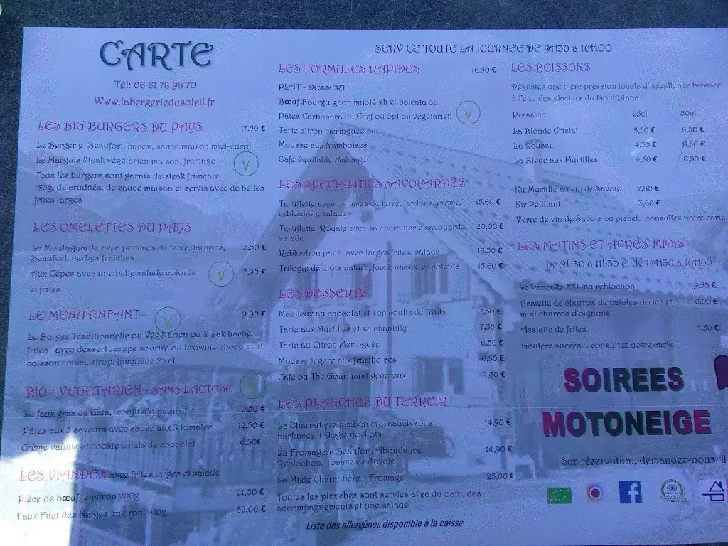 Menu_La Bergerie du Soleil_Saint-François-Longchamp_image_1