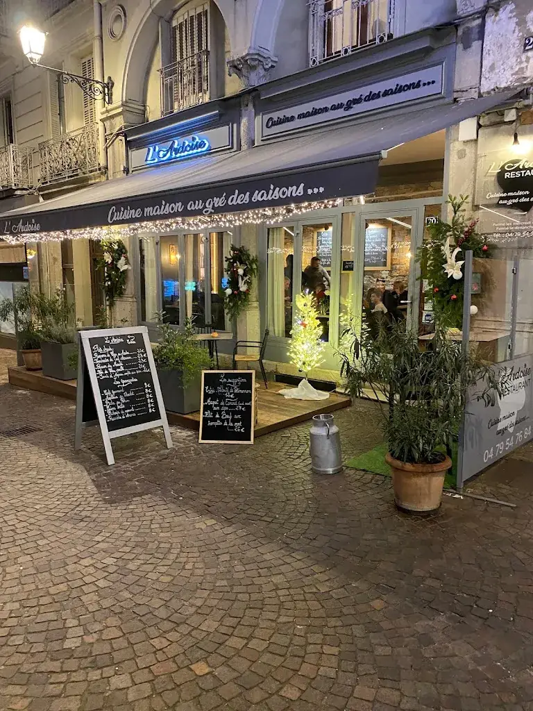 L'Ardoise restaurant in Aix-les-Bains