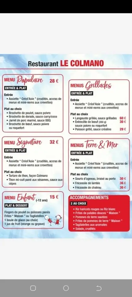 Menu_Le colmano_Guadeloupe_image_3
