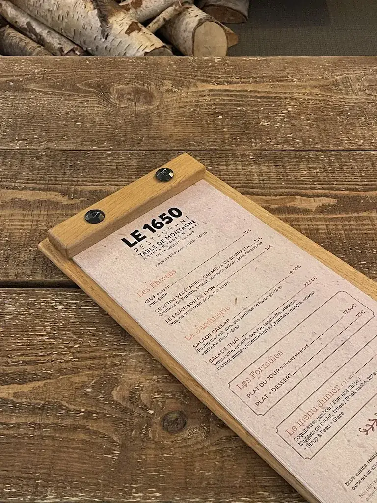 Restaurant Le 1650_Saint-François-Longchamp_menu_image_1
