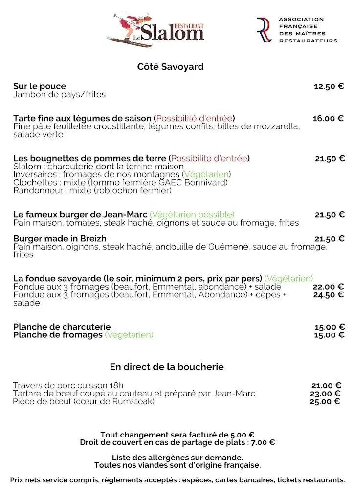 Menu_Le Slalom_Saint-François-Longchamp_immagine_1