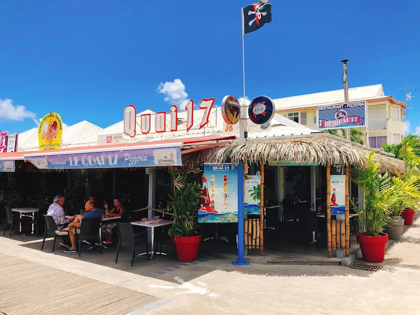 Le Quai 17 ristorante a Guadeloupe