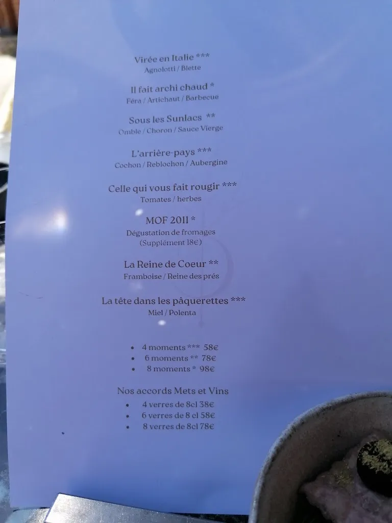 Menu_La Ferme de Cupelin_Saint-Gervais-les-Bains_image_2